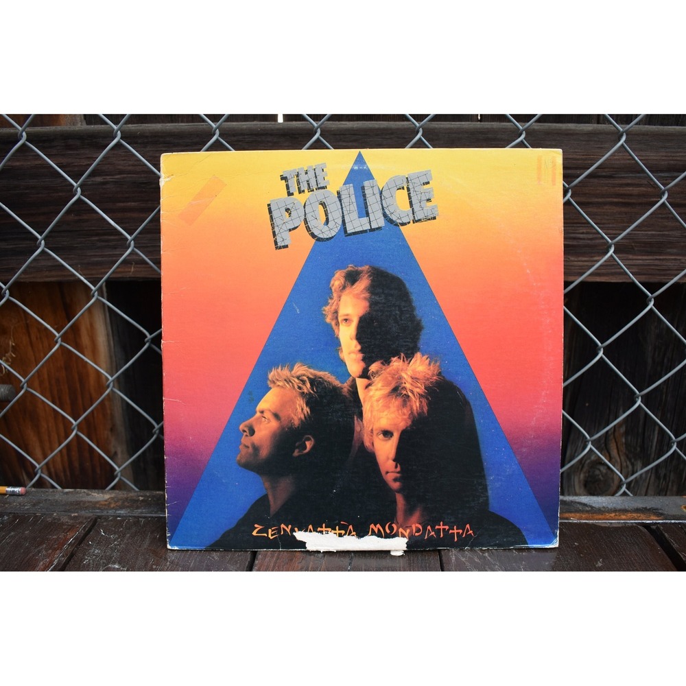 The Police Zenyatta Mondatta 1980 Vintage Vinyl LP Record US Pressing SP-3720